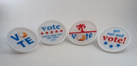 2024 election vote coaster set of 4